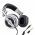 Steren Audífonos Profesionales para DJ AUD-217, Alámbrico, 3.5mm, Negro/Plata  2