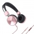 Steren Audífonos con Micrófono AUD-224, Alámbrico, 1.20 Metros, 3.5mm, Rosa