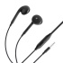 Steren Audífonos Intrauriculares con Micrófono AUD-331, Alámbrico, 1.12 Metros, 3.5mm, Negro