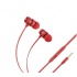 Steren Audífonos Intrauriculares con Micrófono AUD-333, Alámbrico, 3.5mm, Rojo  1