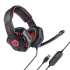Steren Audífonos Gamer AUD-555, Alámbrico, 2 Metros, USB, Negro/Rojo  1