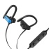 Steren Audífonos Intrauriculares Deportivos con Micrófono AUD-7612, Bluetooth, Inalámbrico, Negro/Azul  1
