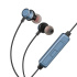 Steren Audífonos Intrauriculares con Micrófono AUD-7620, Inalámbrico, Bluetooth, Micro USB, Negro/Azul  1