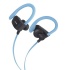 Steren Audífonos Intrauriculares Deportivos con Micrófono AUD-795, Bluetooth, Inalámbrico, Negro/Azul  1