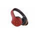 Steren Audífonos con Micrófono Ultra Confort, Bluetooth, Inalámbrico, Negro/Rojo  1