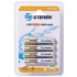 Steren Pila Recargable AAA, 1.2V, 4 Piezas   1