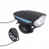 Steren Luz LED para Bicicleta BIKE-010 con Claxon, Negro  1