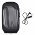 Steren Bolsa para Bicicleta con Soporte para Smartphone BIKE-020, 6", Negro  5