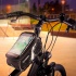 Steren Bolsa para Bicicleta con Soporte para Smartphone BIKE-020, 6", Negro  7
