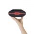 Steren Bocina Portátil EightEdge, Bluetooth, Inalámbrico, 3W RMS, Micro USB, Negro/Rojo - Imagen adicional 5