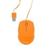 Mini Mouse Steren Óptico COM-5219, Alámbrico, USB, 800DPI, Naranja  2