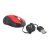 Steren Mini Mouse Óptico COM-525, Alámbrico, USB, 800DPI, Rojo  4