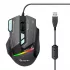 Mouse Gamer Ergonómico Steren COM-5432GR, Alámbrico, Óptico, 7.200DPI, USB-A, Negro  1