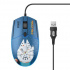 Mouse Steren Óptico COM-5704, Alámbrico, USB, 1600DPI, Azul  1
