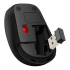 Mini Mouse Ergonómico Steren COM-5707, Inalámbrico, 1000DPI, Negro/Rojo/Azul - Imagen adicional 1