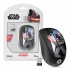 Mini Mouse Steren Óptico Star Wars Vader, Inalámbrico, USB, 1200DPI, Negro  2