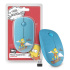 Mouse Ergonómico Steren The Simpsons Bart Skate, Inalámbrico, Laser, 1.600DPI, RF Inalámbrico, Azul   2