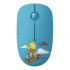 Mouse Ergonómico Steren The Simpsons Bart Skate, Inalámbrico, Laser, 1.600DPI, RF Inalámbrico, Azul   3