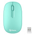 Mouse Steren Óptico COM-5714, RF Inalámbrico, 1200DPI, Turquesa