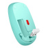 Mouse Steren Óptico COM-5714, RF Inalámbrico, 1200DPI, Turquesa - Imagen adicional 1