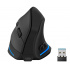 Mouse Vertical Ergonómico Steren Óptico COM-5730, RF Inalámbrico, USB-A, 2400DPI, Negro  1