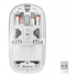 Mouse Steren COM-5740, Inalámbrico, Óptico, 1.600DPI, RF Inalámbrico, Blanco  1