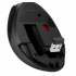 Mouse Ergonómico Steren COM-5775, Inalámbrico, Laser, 1.500DPI, USB-A, Negro - Imagen adicional 2