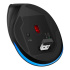 Mouse Ergonómico Steren COM-5780, Inalámbrico, Óptico, 2.400DPI, RF Inalámbrico, Negro  4