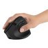 Mouse Ergonómico Steren COM-5780, Inalámbrico, Óptico, 2.400DPI, RF Inalámbrico, Negro  5