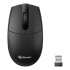Mouse Ergonómico Steren COM-5803NE, Inalámbrico, Óptico, 1.000DPI, RF Inalámbrico/Bluetooth, Negro