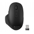 Mouse Ergonómico Steren COM-5840NE, Inalámbrico, Óptico, 16.000DPI, USB-C, Negro  1