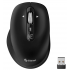 Mouse Ergonómico Steren COM-5890, Inalámbrico, Óptico, 3.200DPI, RF Inalámbrico/Bluetooth, Negro  1