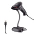 Steren COM-597 Lector de Código de Barras CMOS, 2D - Incluye Cable USB y Base  1