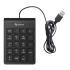 Steren Teclado Numérico COM-625, Alámbrico, USB, Negro  2