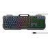 Teclado Gamer Steren COM-6495 RGB, Alámbrico, Negro (Español)  1