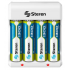 Steren Pila Recargable AA, 1.2V, 4 Piezas  1