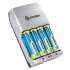 Steren Cargador CRG-100 para 4 Pilas AA/AAA - incluye 4 Pilas AA  2