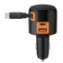 Steren Cargador de Auto ELI-8030C, 30W, 24V, 1 x USB-A 1 x USB-C