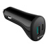 Steren Cargador para Auto Turbo Charge ELI-875, 1x USB-C, 1x USB-A, Negro  1