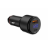 Steren Cargador de Auto ELI-877, 18W, 12V, 1 x USB-A 1 x USB-C  1