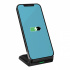 Steren Cargador Inalámbrico Qi ELI-960, 15W, Negro - Imagen adicional 2