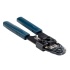Steren Pinza Ponchadora HER-358, RJ-45, Negro/Azul  1