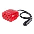 Steren Inversor de Corriente para Auto INV-150, 150W, Entrada 10 - 14V, Salida 100 - 120V, 2 Contactos  1