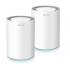 Steren Access Point con Sistema de Red Wi-Fi en Malla BE3600, 3 x RJ-45, 3570Mbit/s, Wi-Fi 7, Doble Banda 2.4/5 GHz, 4 Antenas de 4 dBi, 2 Piezas