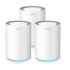 Steren Router con Sistema de Red Wi-Fi en Malla BE3600, 3 x RJ-45, 3600 Mbit/s WLAN, Doble Banda 2.4/5 GHz, Wi-Fi 7, 4 Antenas Internas de 4.3 dBi, 3 Piezas