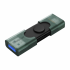 Memoria USB Steren MFD-128/DK, 128GB, USB-A/USB-C 3.2 Gen 1, Verde - Imagen adicional 2