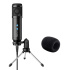 Steren Micrófono Profesional de Condensador MIC-556, Alámbrico, USB, Negro  3
