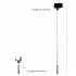 Steren Selfie Stick, Android/iOS, 100cm, Negro/Plata  5