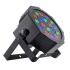 Steren Luces Giratorias PAR-030, LED RGB, Negro  2
