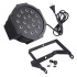 Steren Luces Giratorias PAR-030, LED RGB, Negro  4